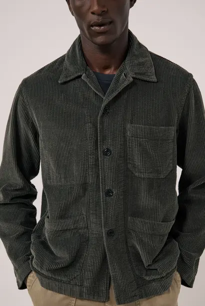 perry pat jacket coton camo green