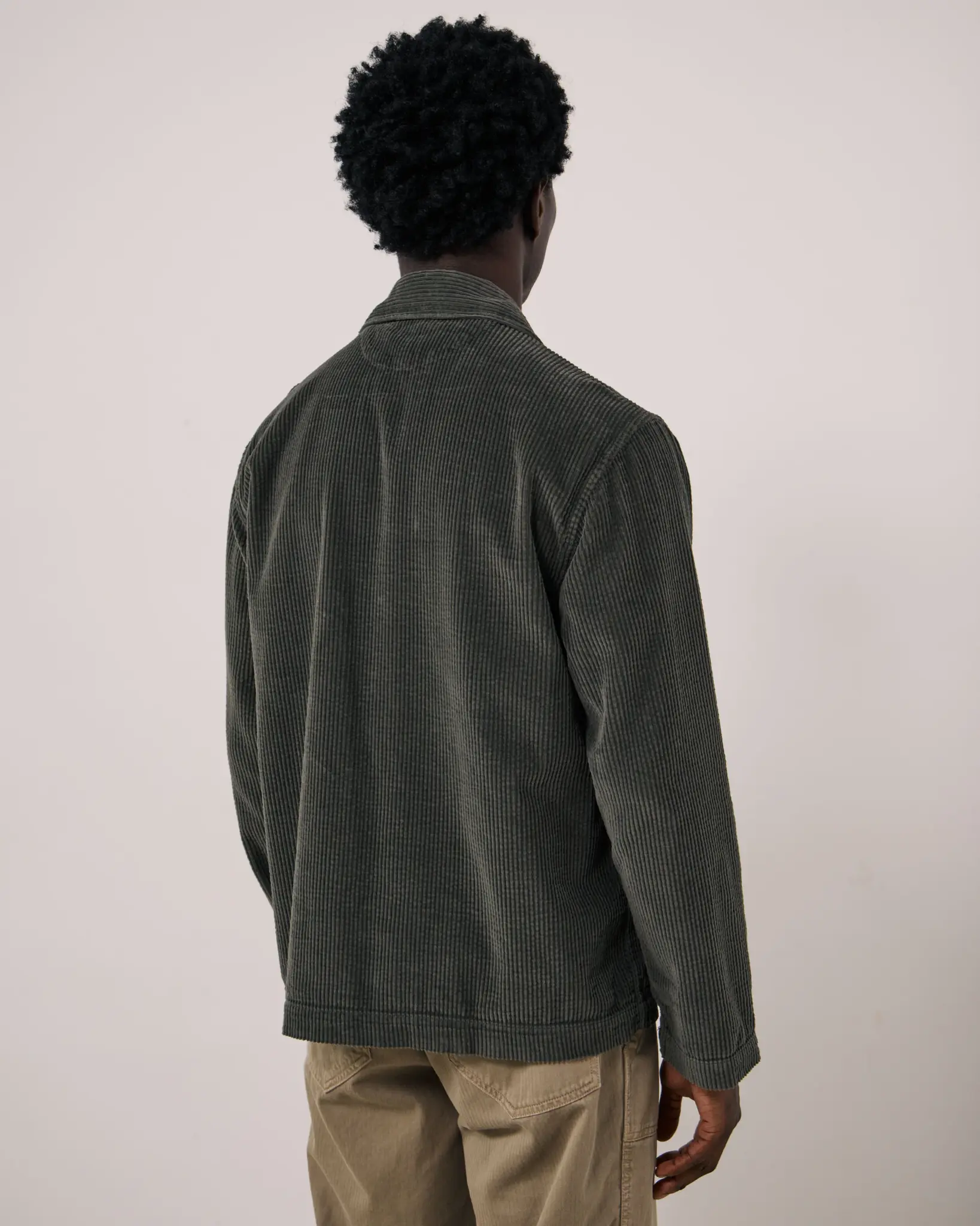perry pat jacket coton camo green-5