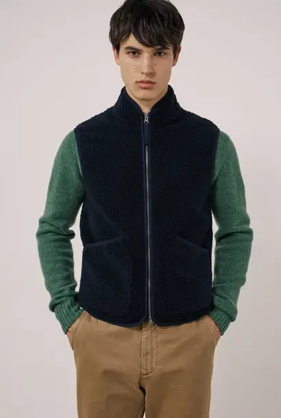 basta vest navy