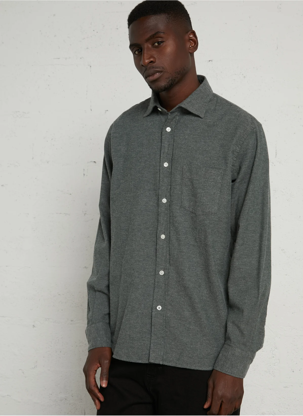 paul flanel shirt forest-5