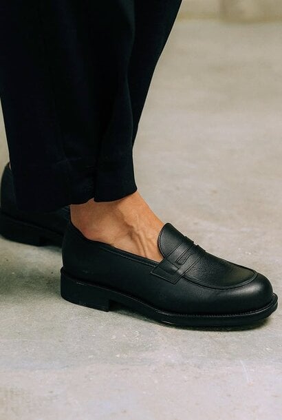 moccasin cotteur black