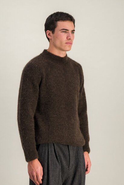 halo knit brown