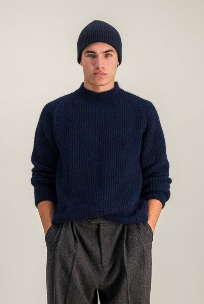 halo knit navy