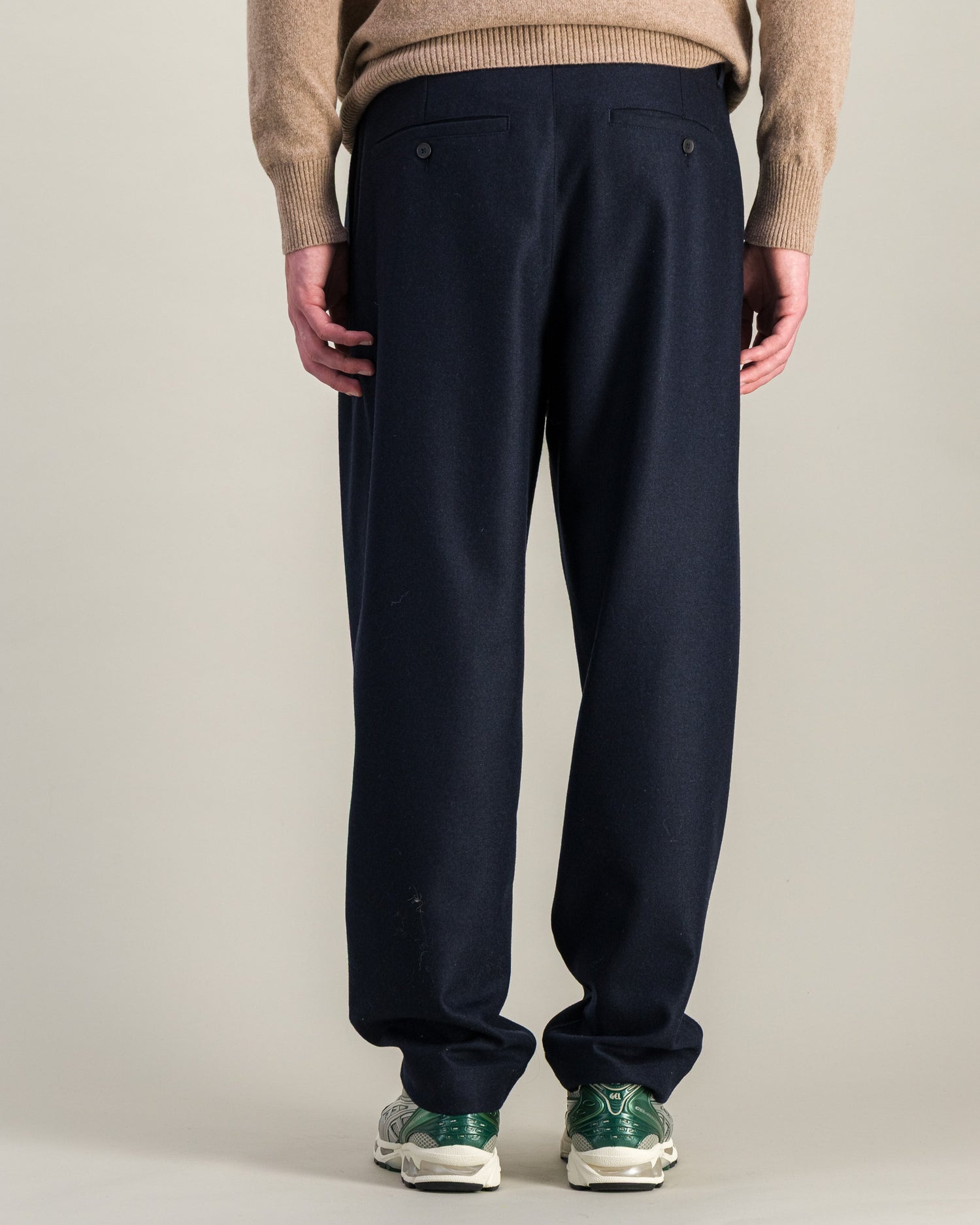 flannel pants navy-4