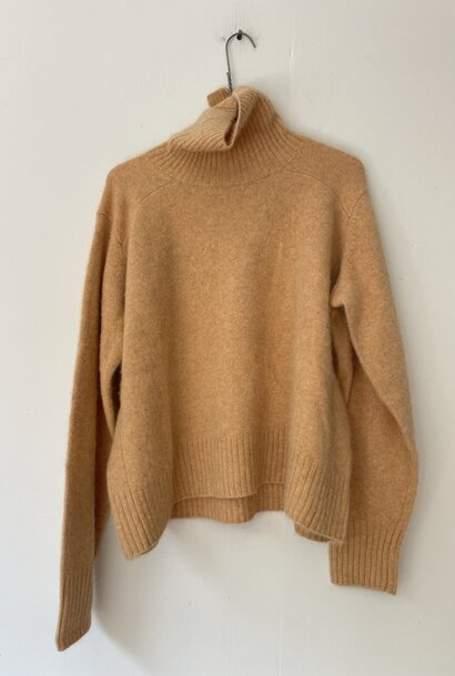 high neck light orange