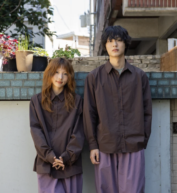 cotton shirt brown-2