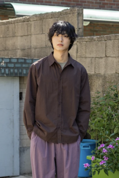 cotton shirt brown