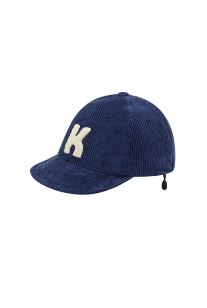 corduroy cap blue