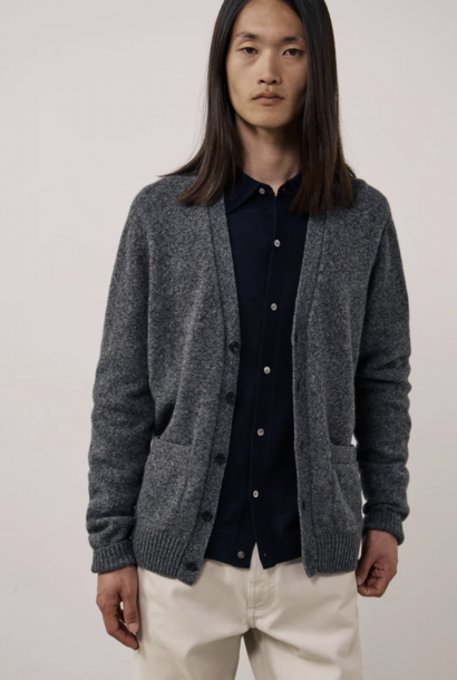 cardigan wool flannel