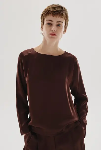 shirt 9503 mahogany