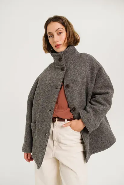 daphne jacket grey