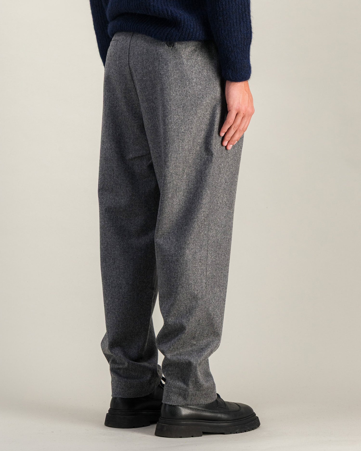 flannel pants grey-6