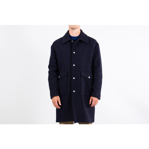 Mauro Grifoni Mauro Grifoni Coat / GF160016/34 / Navy Mauro Grifoni Mauro Grifoni Coat / GF160016/34 / Navy