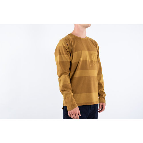 Universal Works Universal Works T-shirt / Long Sleeve Tee / Yellow Universal Works Universal Works T-shirt / Long Sleeve Tee / Yellow