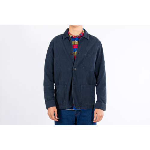 Portuguese Flannel Portuguese Flannel Jacket / Labura Corduroy / Blue Portuguese Flannel Portuguese Flannel Jacket / Labura Corduroy / Blue