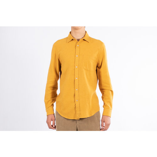 Portuguese Flannel Portuguese Flannel Overhemd / Teca / Mosterd Geel Portuguese Flannel Portuguese Flannel Overhemd / Teca / Mosterd Geel