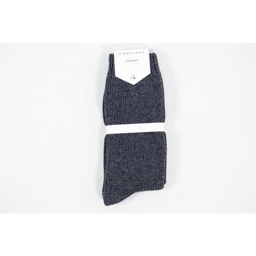 Homecore Homecore Sok / Wool Socks / D. Grijs Homecore Homecore Sok / Wool Socks / D. Grijs