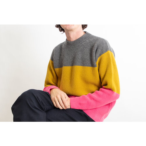 Roberto Collina Roberto Collina Trui / RB35101 / Multi Roze Roberto Collina Roberto Collina Trui / RB35101 / Multi Roze