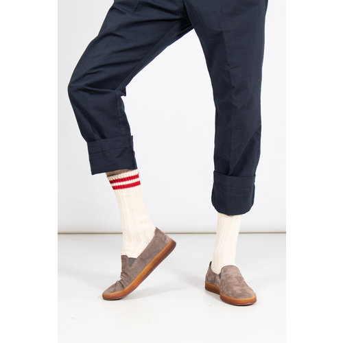 RoToTo RoToTo Sok / Low Raw / Ecru - Rood RoToTo RoToTo Sok / Low Raw / Ecru - Rood
