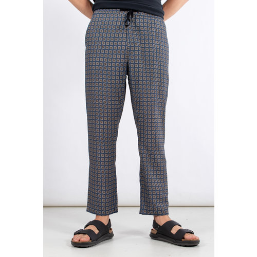 Tiger of Sweden Tiger of Sweden Broek / Torin / Blauw print Tiger of Sweden Tiger of Sweden Broek / Torin / Blauw print