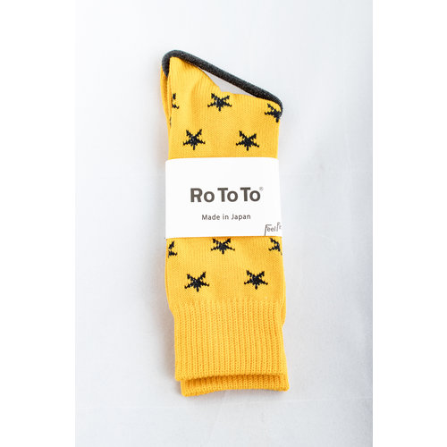 RoToTo RoToTo Sock / Star Socks / Yellow RoToTo RoToTo Sock / Star Socks / Yellow