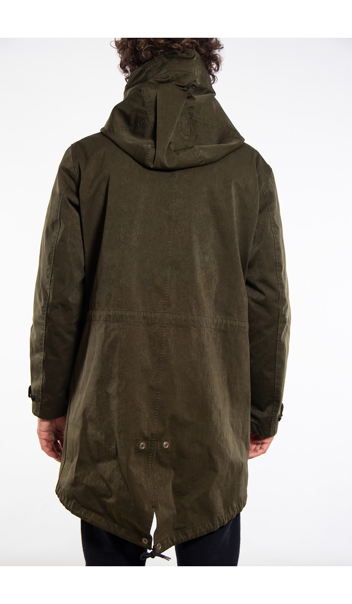 Ten-C Ten-C Jas / Cyclone Parka / Groen