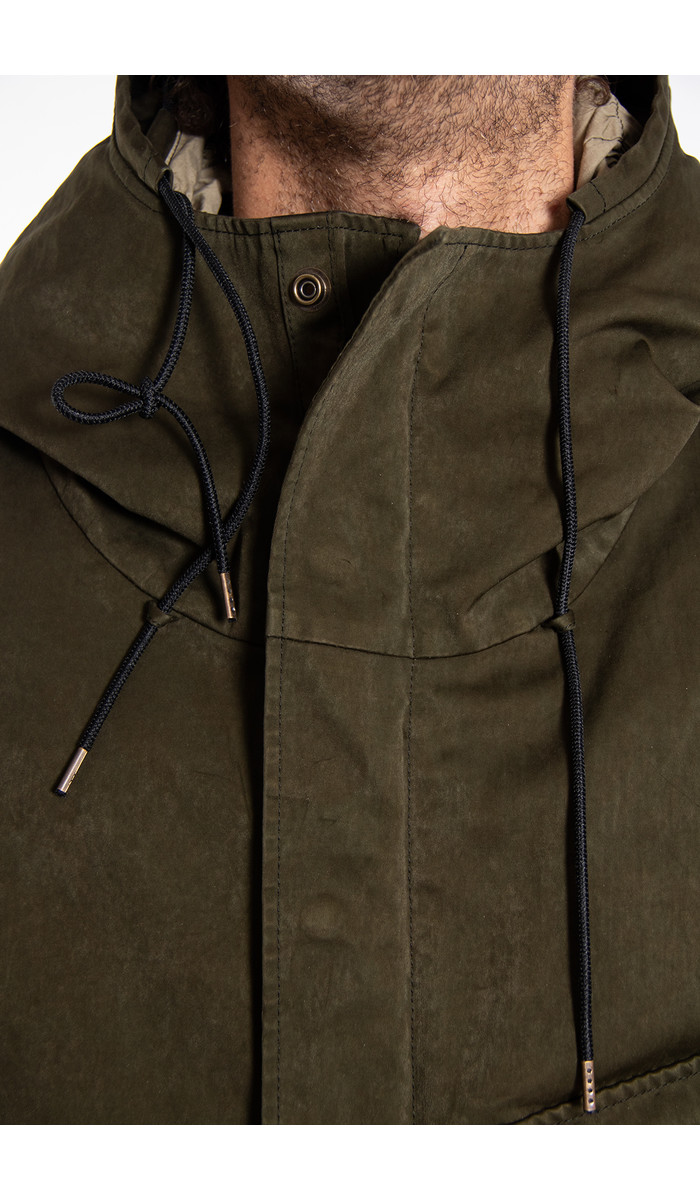 Ten-C Ten-C Jas / Cyclone Parka / Groen