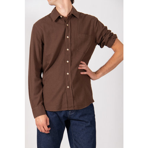 Our Legacy Overhemd / Classic Shirt / Bruin Our Legacy Overhemd / Classic Shirt / Bruin