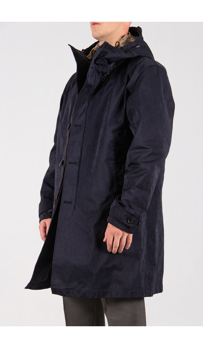 Ten-C Ten-C Coat / Thunderstorm Parka / Dark Blue