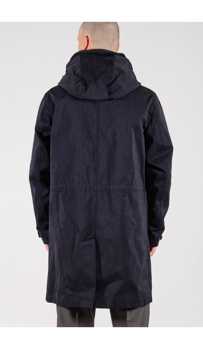 Ten-C Ten-C Jas / Thunderstorm Parka / Donkerblauw