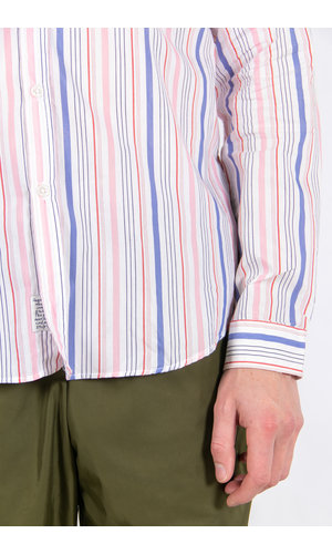 Alessandro Gherardeschi Overhemd / Funny Stripe / Roze