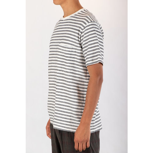 Universal Works Universal Works T-shirt / Big Pocket Tee / Naturel Universal Works Universal Works T-shirt / Big Pocket Tee / Naturel