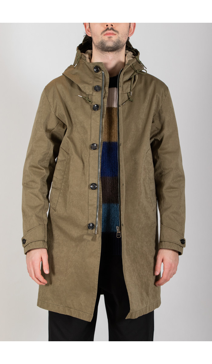 Ten-C Ten-C Jas / Thunderstorm Parka / Groen