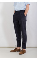 Universal Works Trousers / Military Chino / Navy Check