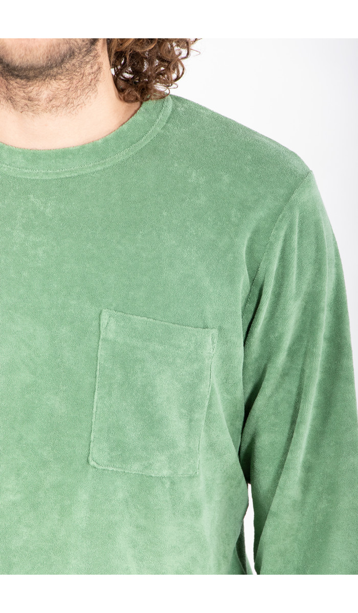 Universal Works Universal Works Sweater / Loose Pull / Grass