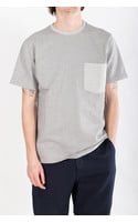 Universal Works T-Shirt / Big Pocket / Grijs