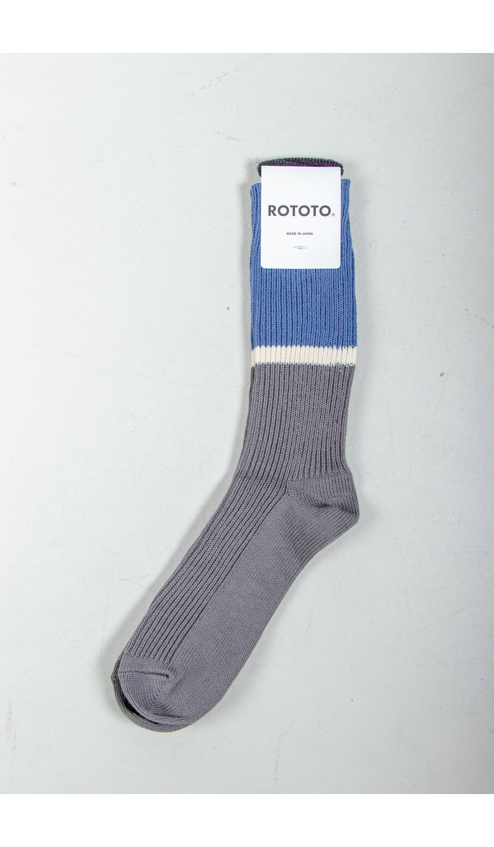 RoToTo RoToTo Sock / Bicolor / Light Grey