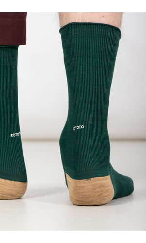 RoToTo RoToTo Sock / Organic / Dark Green