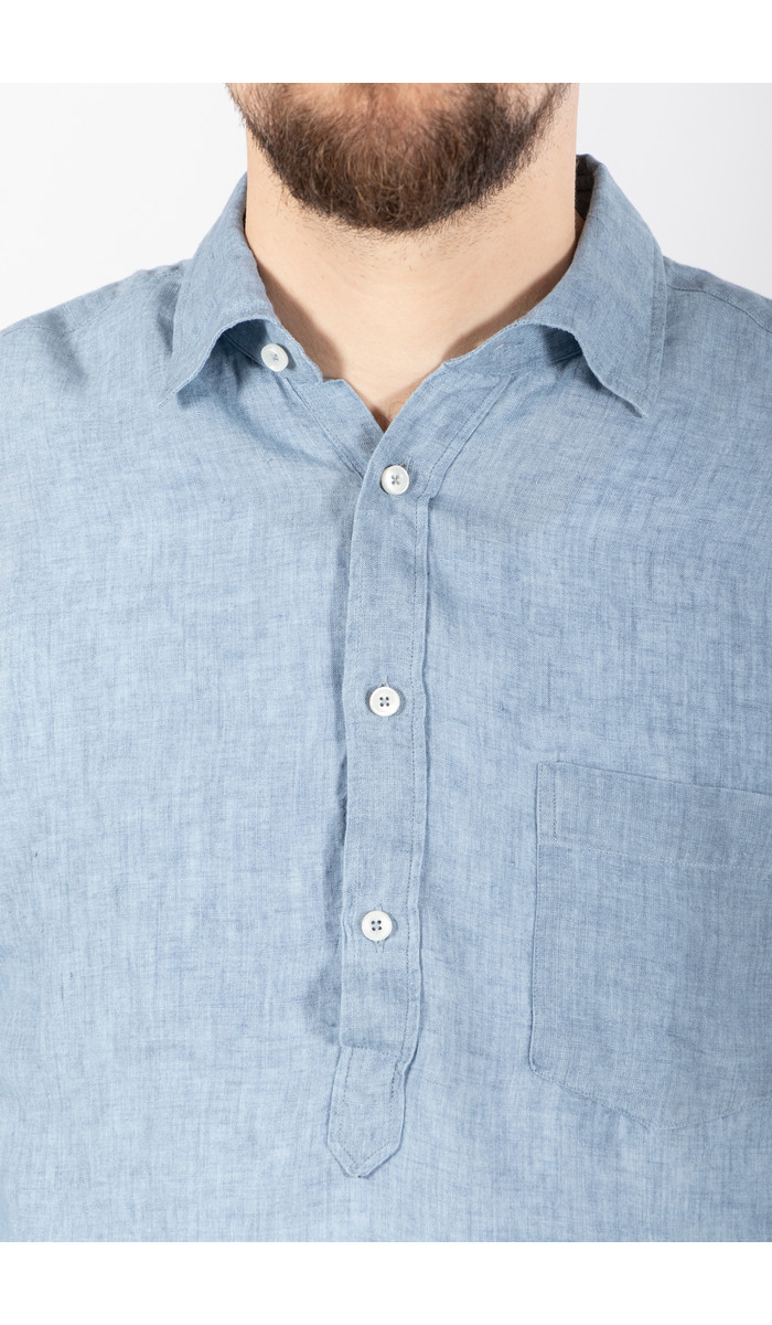 Xacus Shirt / 418ML / Greyish Blue