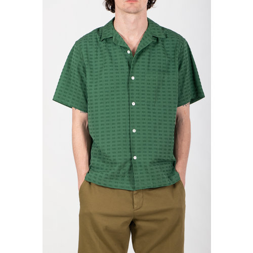 Portuguese Flannel Portuguese Flannel Overhemd / Big Square / Groen Portuguese Flannel Portuguese Flannel Overhemd / Big Square / Groen