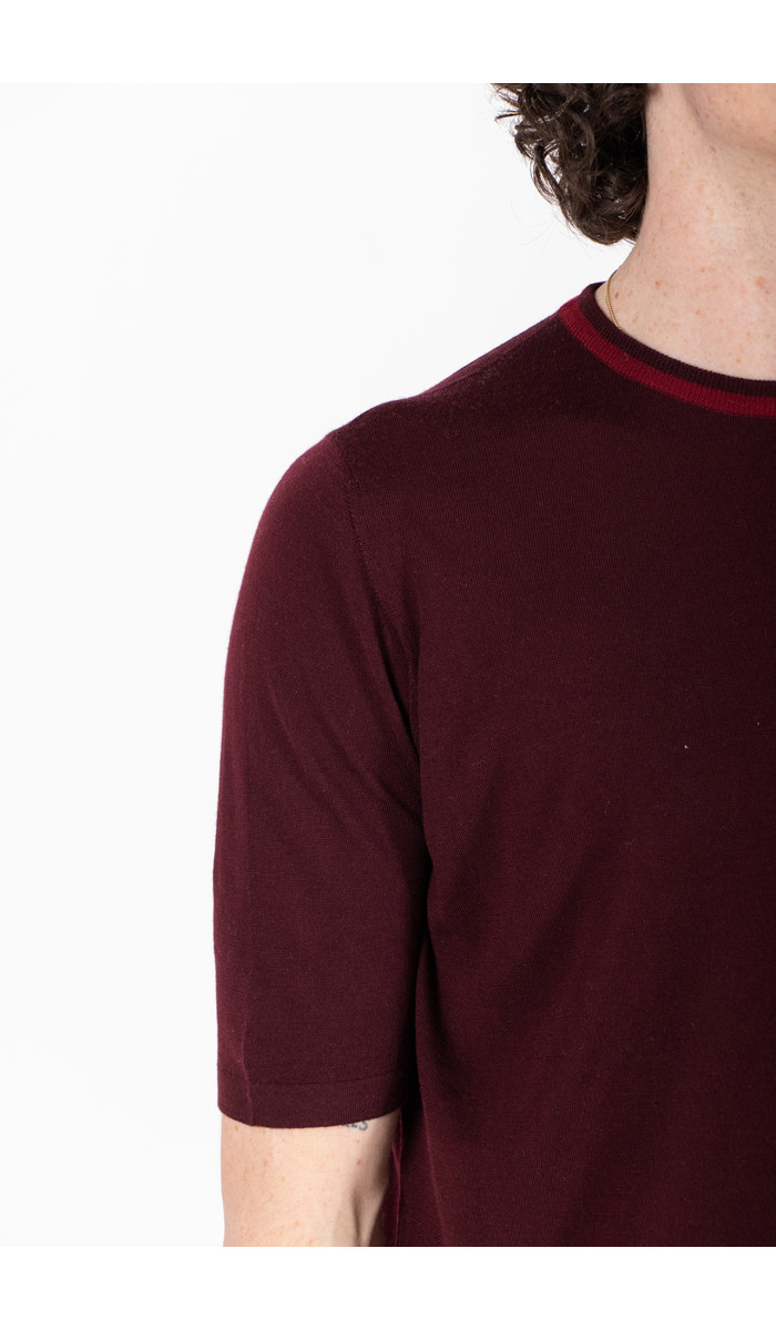 William Lockie WIlliam Lockie T-Shirt / Ho-Bis / Burgundy