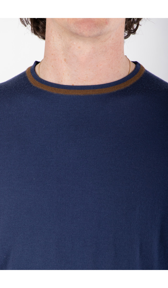 William Lockie William Lockie T-Shirt / Ho-Bis / Donkerblauw