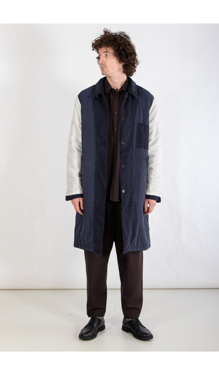 Universal Works Universal Works Jas / Insulated Overcoat / Navy