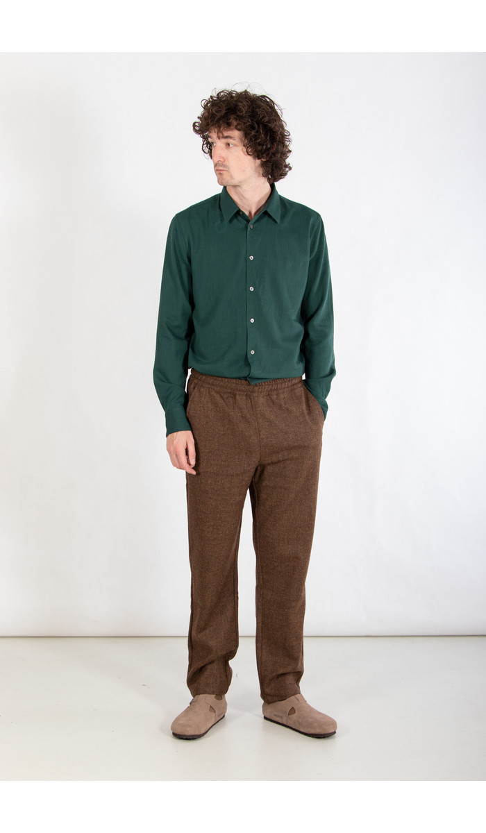 Homecore Homecore Trousers / Pyjama Wool / Brown