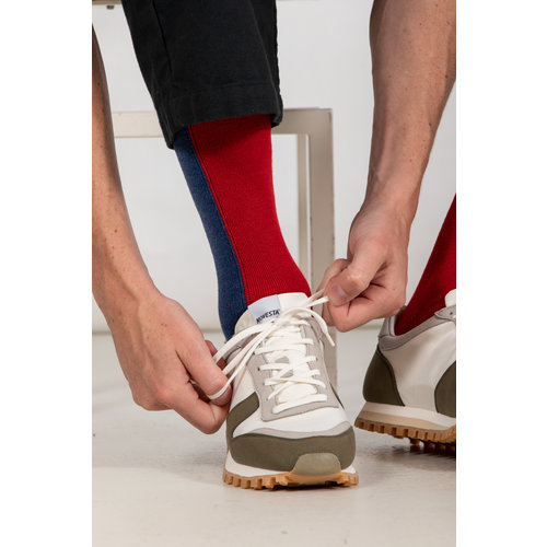 RoToTo RoToTo Sok / Half & Half / Rood Navy RoToTo RoToTo Sok / Half & Half / Rood Navy