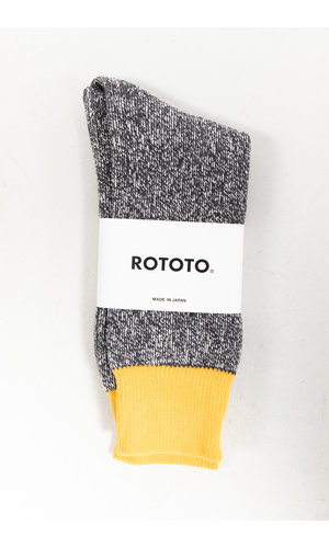 RoToTo RoToTo Sock / Double Face Silk / Yellow
