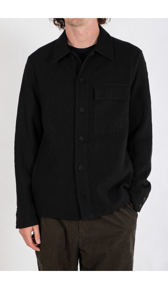 Transit Transit  Shirtjacket / CFUTRSJ191 / Zwart