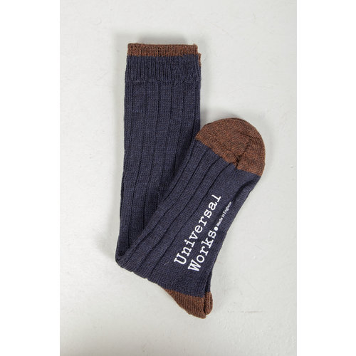 Universal Works Universal Works Sock / Hike Sock / Brown Universal Works Universal Works Sock / Hike Sock / Brown
