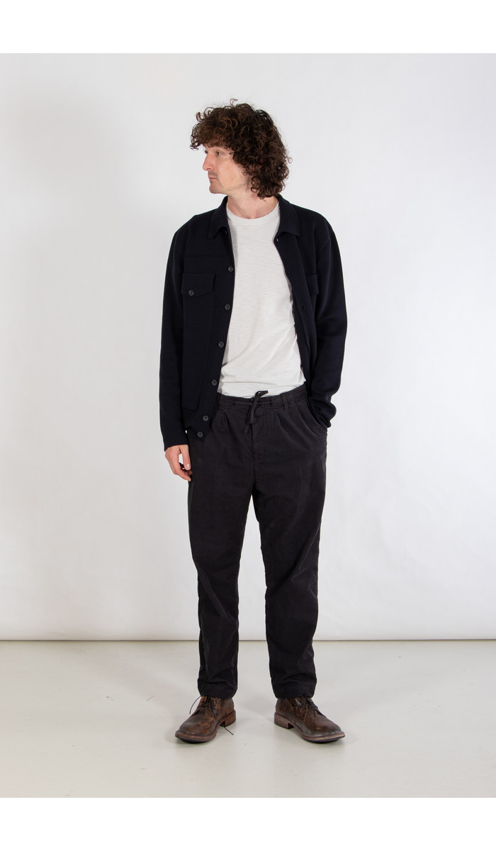 Hannes Roether Hannes Roether Trousers / Paper / Blueish Grey