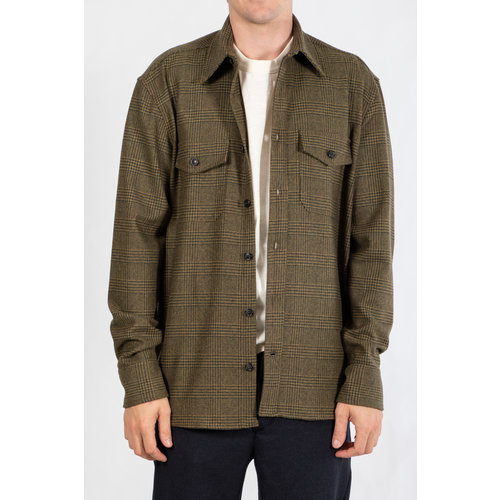 Grifoni Grifoni Overshirt / GN120033.17 / Mossgreen Grifoni Grifoni Overshirt / GN120033.17 / Mossgreen